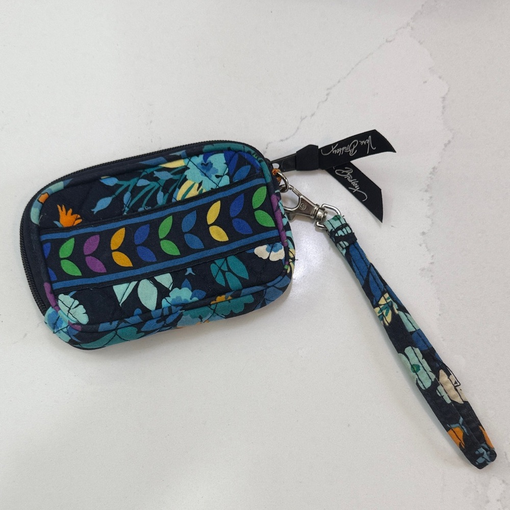Vera Bradley Multicolor Floral Wristlet